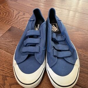 Vans Blue Canvas Sneakers